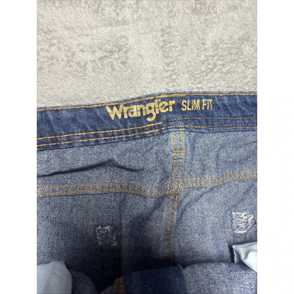 Wrangler 36 Slim Fit Jeans Men's Size 40x32